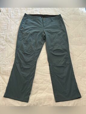 KÜHL FREEFLEX Hiking Pants Womens 14 Short Blue Outdoor Gorpcore *Not Roll-Up